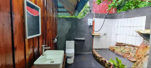 Koupelna v ubytování Europe Enchanted Bungalow Koh Rong