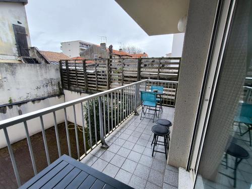 Centre ville d'Arcachon - app 5 couchages - parking