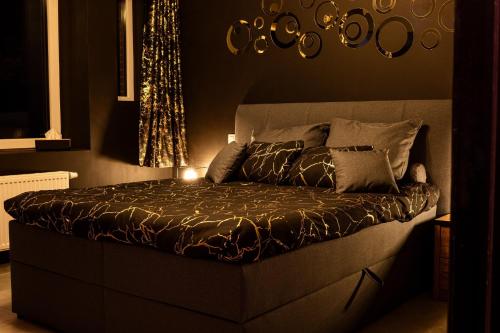 Cama o camas de una habitación en Villa privative Beauraing L'écrin