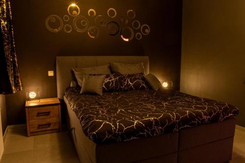 Cama o camas de una habitación en Villa privative Beauraing L'écrin