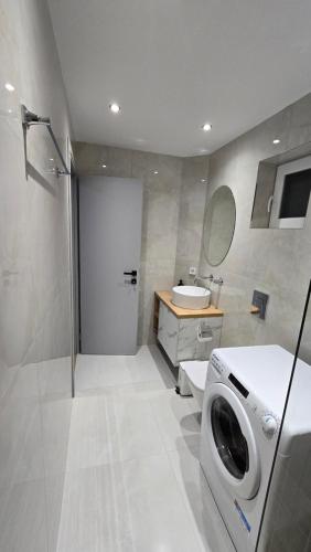 Koupelna v ubytování S&A apartments