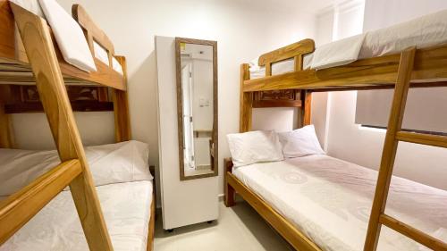Postel nebo postele na pokoji v ubytování Apartamento Coveñas