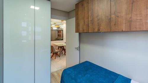 Кухня или мини-кухня в Apartamento moderno e bem localizado em Canoas!
