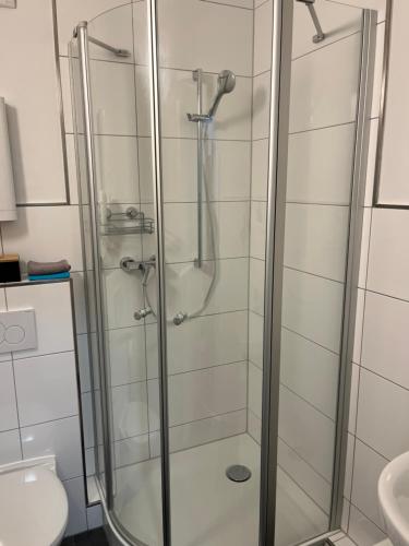 Koupelna v ubytování Apartment Nähe Messe Philharmonie, Rüttenscheid,Uniklinikum