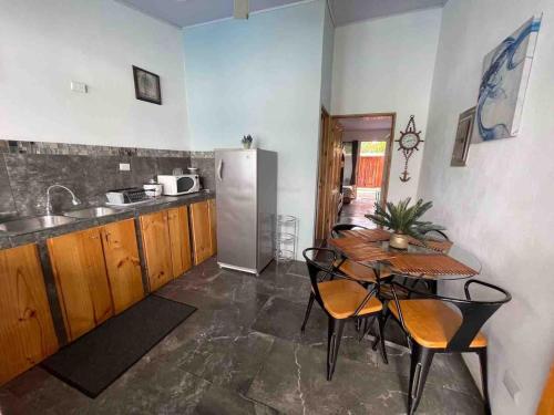 Η κουζίνα ή μικρή κουζίνα στο Apartamento con piscina privada