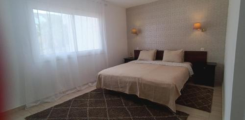 Postel nebo postele na pokoji v ubytování Apartment with ocean view in Costa Adeje