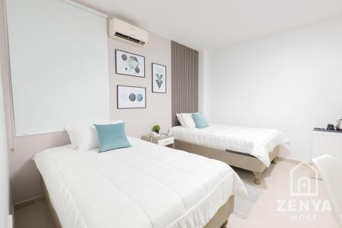 Postel nebo postele na pokoji v ubytování Hotel On By Zenya Host