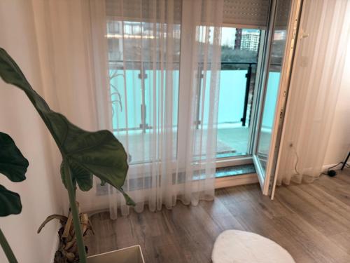 Ένα μπάνιο στο Hostapartmentprishtina