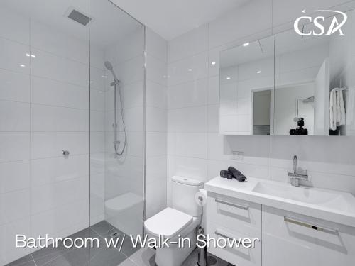 Ένα μπάνιο στο Camberwell Serviced Apartments