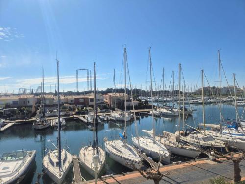 Studio cabine 4 personnes avec parking - Cap d'Agde - FR-1-249-424