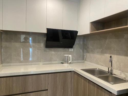 Cuisine ou kitchenette dans l'établissement City Center Executive Hotel-Near Manila Airport and PITX