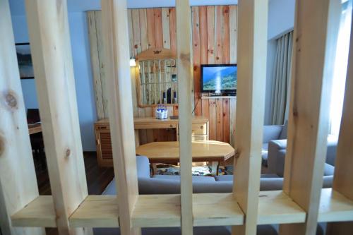 Koupelna v ubytování Hotel Phuntsho pelri