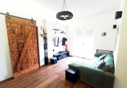 Posezení v ubytování Rooftop Appia antica,silenzioso riservato two bedrooms two bathrooms