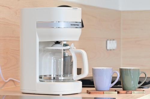 Παροχές για τσάι/καφέ στο Fjord Stay - Neue Apartment in Kiel - Free Park - 24-7 Check in - "Oslo"