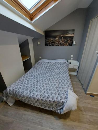 Postel nebo postele na pokoji v ubytování Ardenn'Hotel