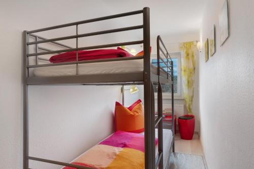 Postel nebo postele na pokoji v ubytování Haus Intlekofer