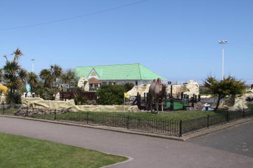 The building where the hotel is located 