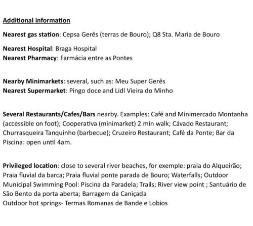 Galeriebild der Unterkunft Natura Gerês in Valdosende