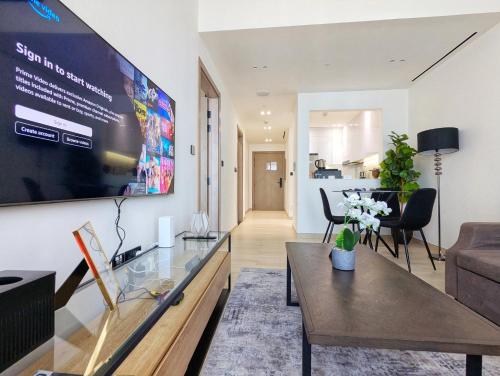 Modern Luxury Fully Furnished 1BH Apartment in Binghatt Nova JVC - Easy Access to JBR, Circle Mall & Dubai Hills Mall
