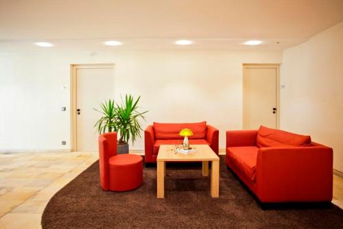 Posezení v ubytování Hotel Jägerhaus in Esslingen