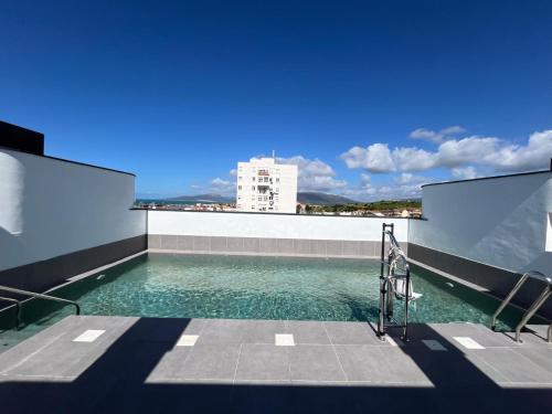 Bazén v ubytování Estudio Nuevo Amanecer 1 nebo v jeho okolí