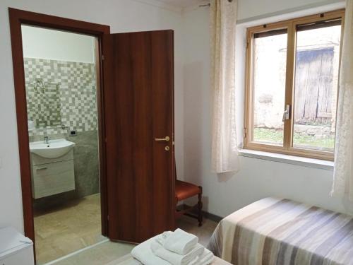 Koupelna v ubytování B&B Nonno Pino