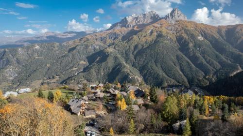 Paisaje cerca de este chalet de montaña