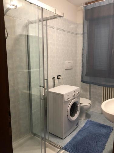Koupelna v ubytování Appartamento Orchidea