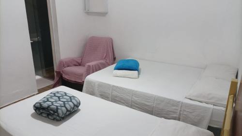 Postel nebo postele na pokoji v ubytování Pousada Bem Viver