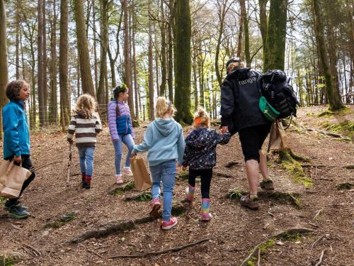 Tetamu yang menginap di Delamere Forest Cabins - Forest Holidays