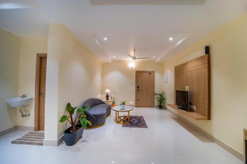Posezení v ubytování Mcity Elite Suites