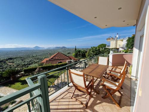 Μπαλκόνι ή βεράντα στο Tragana Villa