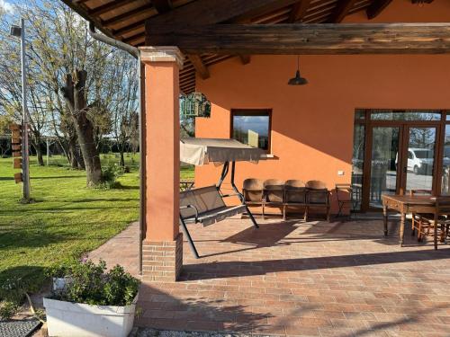 Vonkajšia záhrada v ubytovaní Agriturismo Maloura