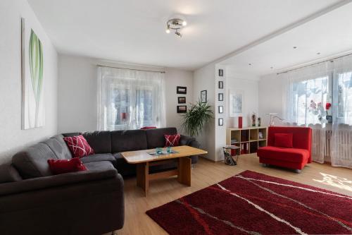 Posezení v ubytování Ferienwohnungen Hog , Ringsheim