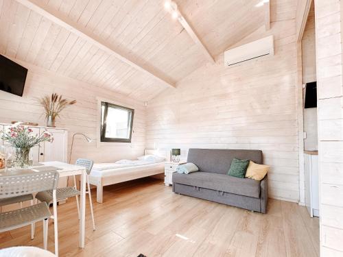 Postel nebo postele na pokoji v ubytování Family-Holiday Spa&Resort