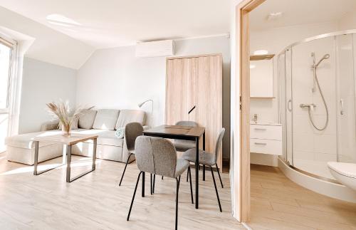 Koupelna v ubytování Family-Holiday Spa&Resort