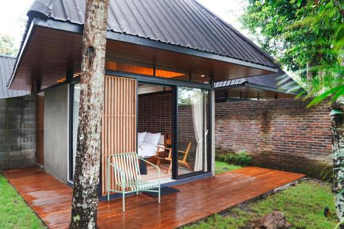 Bangunan di mana terletaknya resort