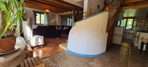 Una cocina o cocineta en Gîte l'érable