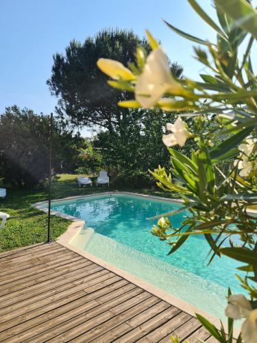 Casa Ghjadda - gite ombragé avec accès piscine -