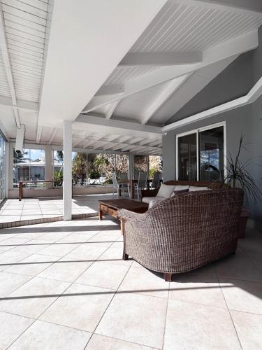 Zona de estar de Villa C'est la vue, 2 bedrooms pool and jacuzzi