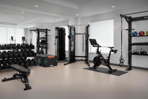 Fitness centrum a/nebo fitness zařízení v ubytování Home2 Suites By Hilton Lakeland North I-4