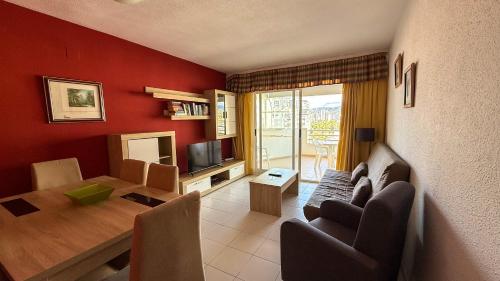 Zona de estar de Apartamentos Esmeralda Unitursa