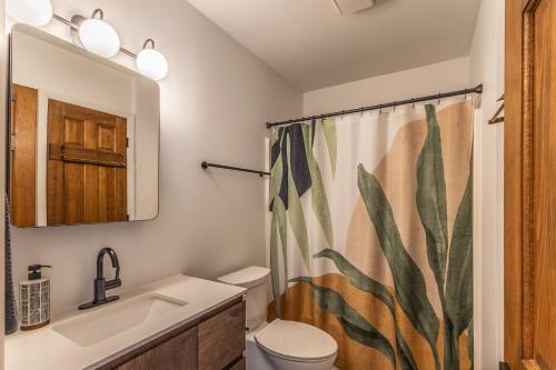 Koupelna v ubytování The Sandy Spot