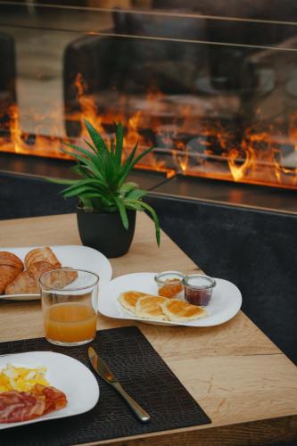 Jídlo v hotelu nebo okolí