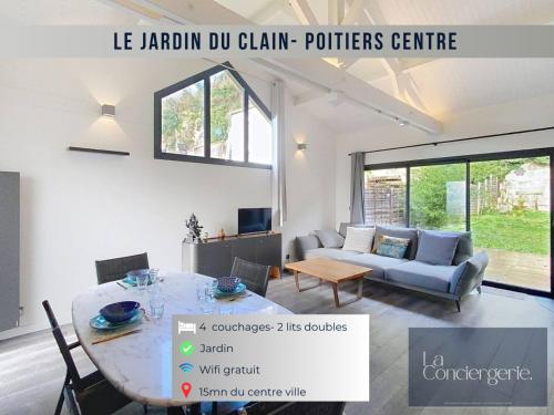 Le Jardin du Clain - Poitiers Centre - LaConciergerie