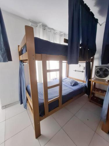 Katil atau katil-katil dalam bilik di Hostel Killamoon Centro