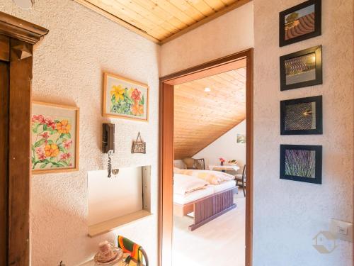 Ένα ή περισσότερα κρεβάτια σε δωμάτιο στο Haus Umbeer
