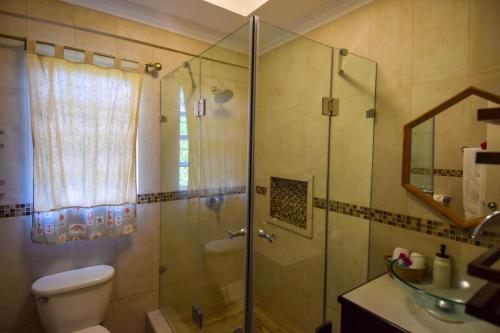 Koupelna v ubytování Piton View Apartment With Jeep Rental - GREAT COMBO DEAL- Explore St Lucia