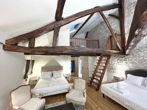 Château de la Rive - Suite des Coteaux - Duplex 6 personnes