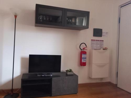 TV a/nebo společenská místnost v ubytování I Cordai House Rent Jesi